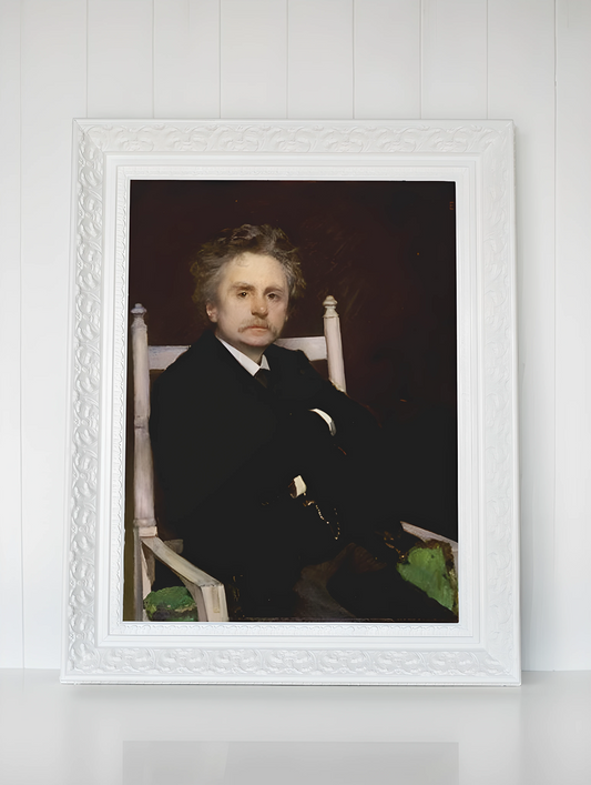 Edvard Grieg Kunstsamling - Kunsttrykk A3+/A3 - Uten ramme #1 Edvard Grieg av Eilif Peterssen