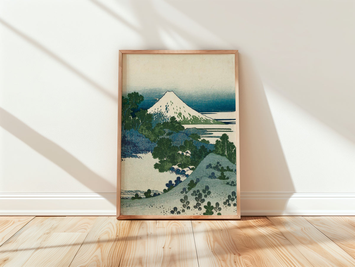 Katsushika Hokusai - Shichirigahama in Sagami Province