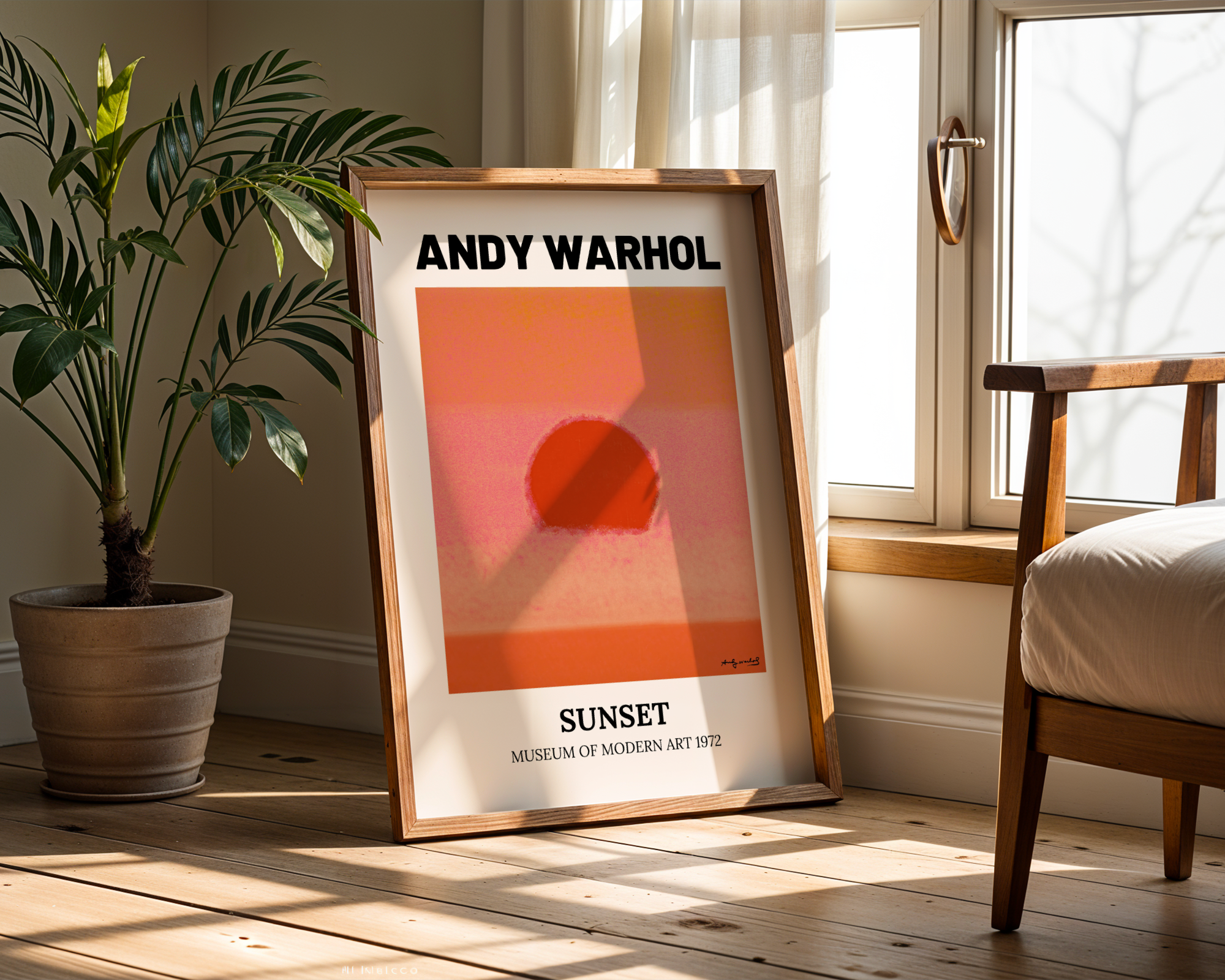 Andy Warhol - Sunset (1972) - MoMa Exhibition