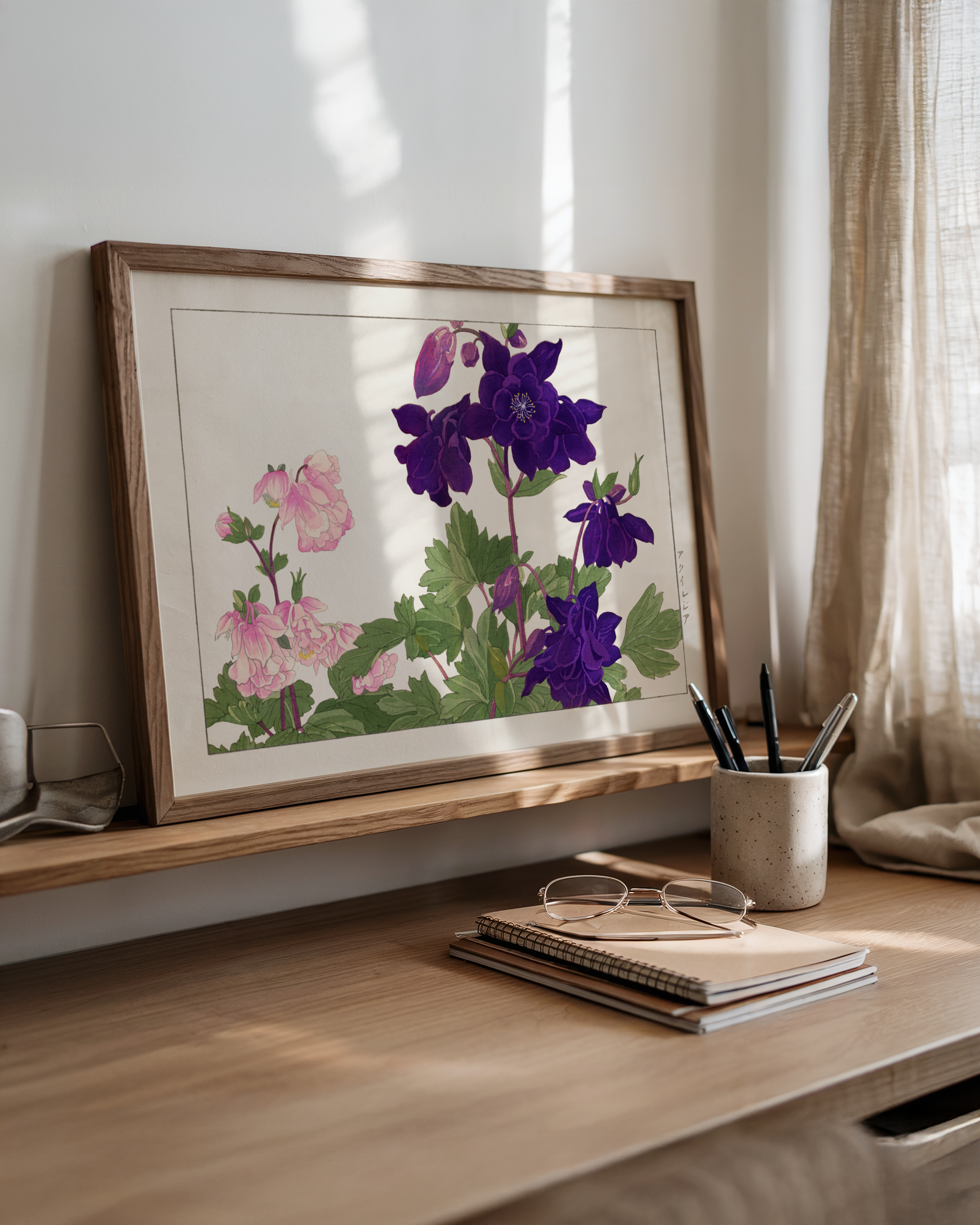 Konan Tanigami - Aquilegia flowers