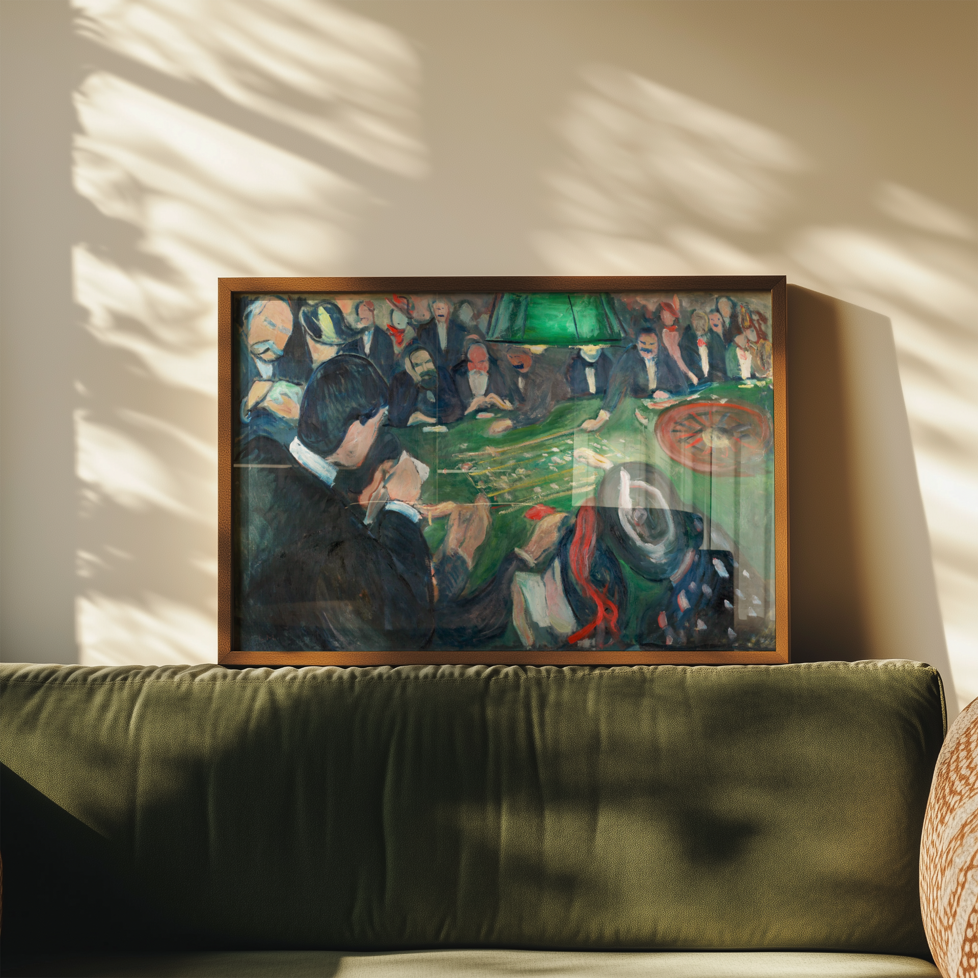 Edvard Munch - Ved rulettbordet i Monte Carlo