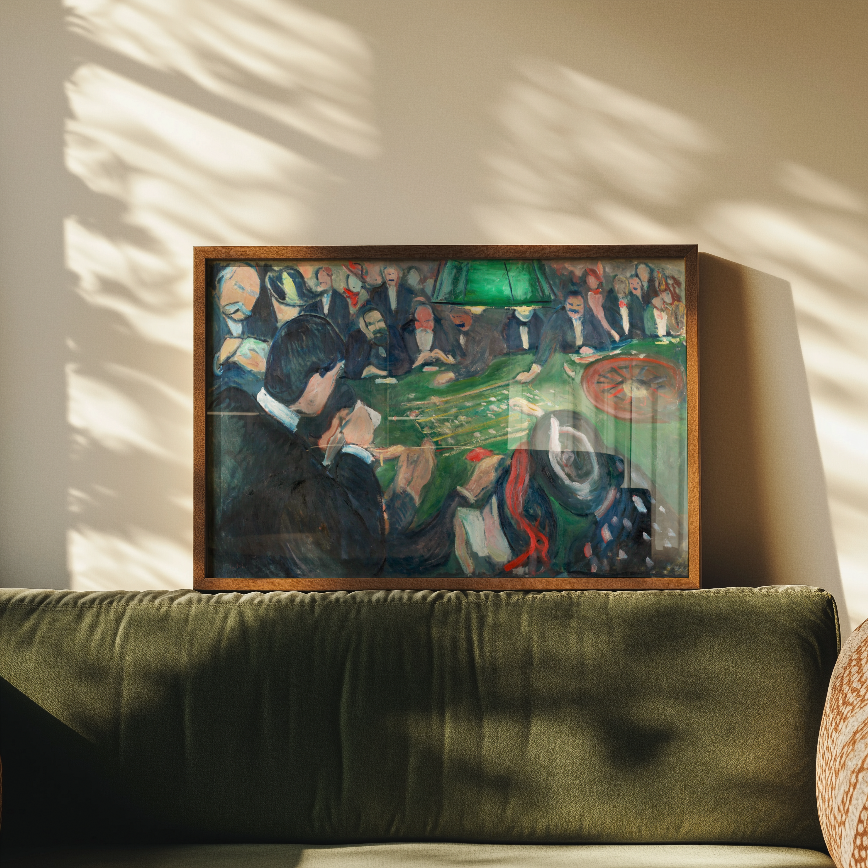 Edvard Munch - Ved rulettbordet i Monte Carlo