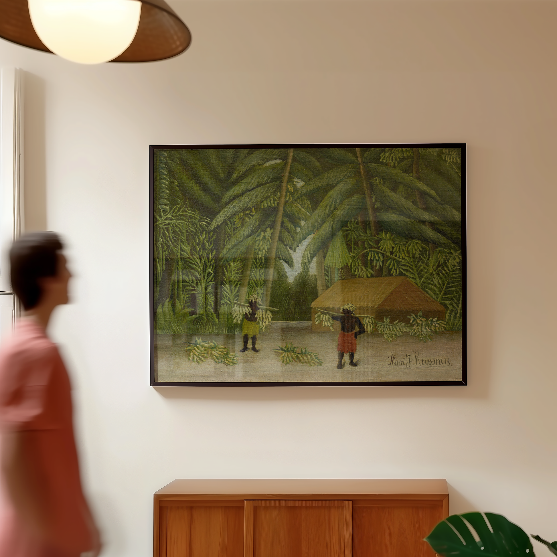 Henri Rousseau - Banana Harvest