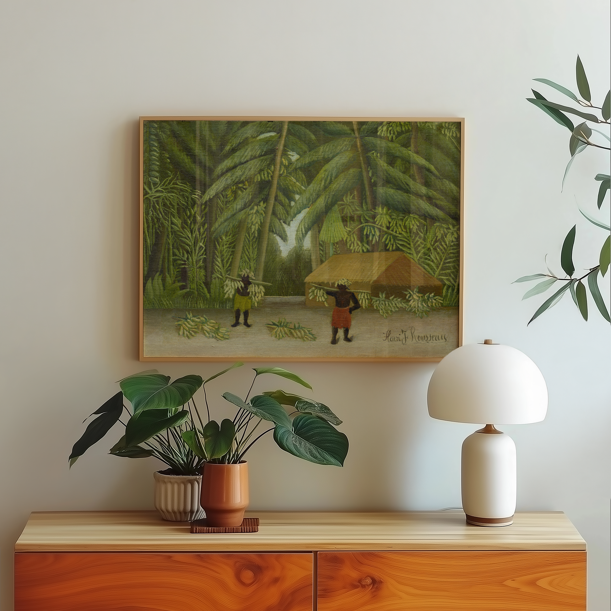 Henri Rousseau - Banana Harvest