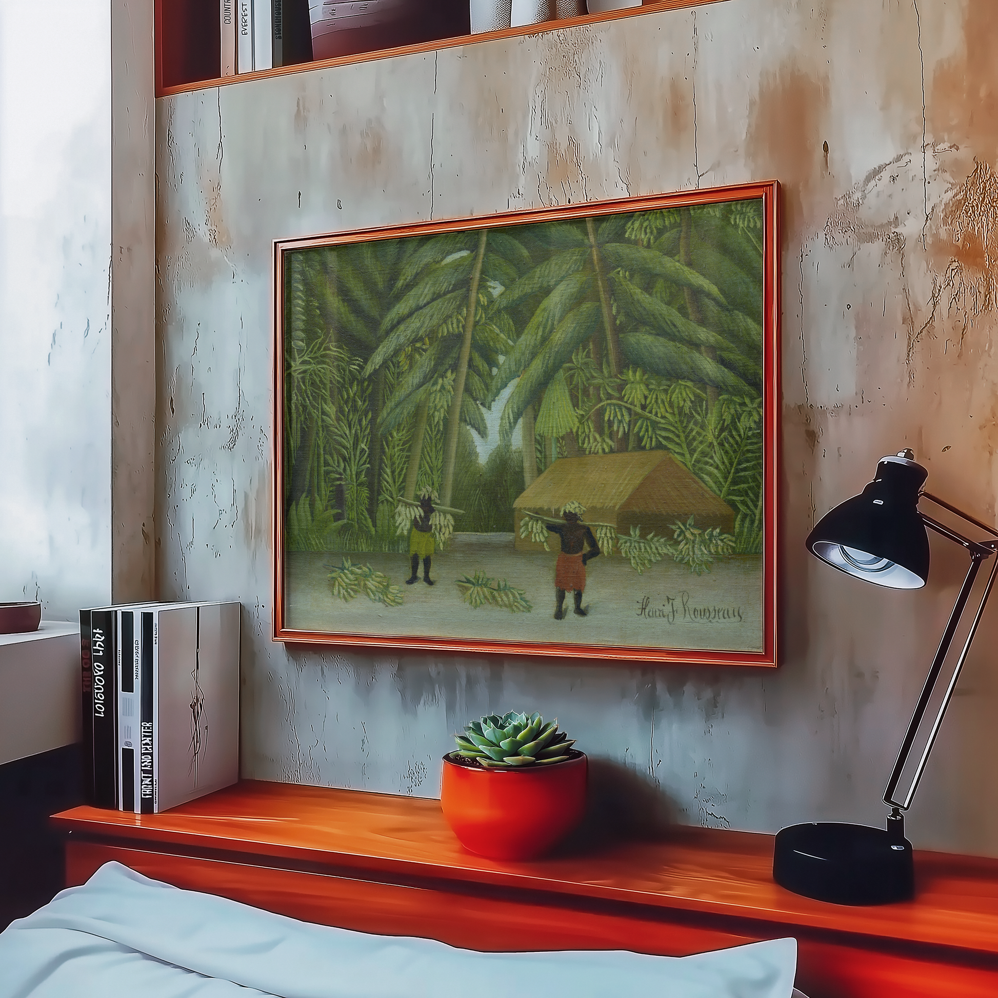 Henri Rousseau - Banana Harvest