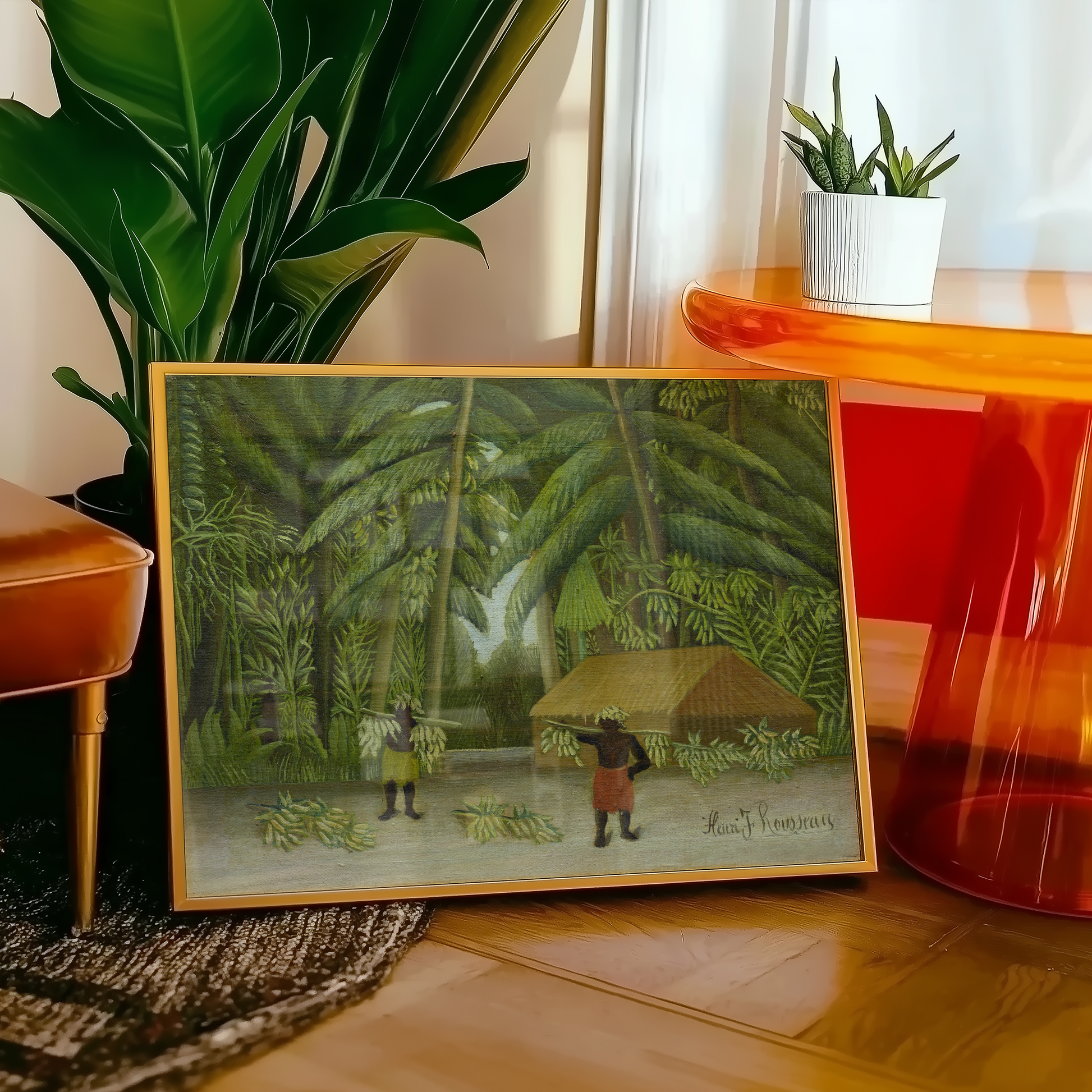 Henri Rousseau - Banana Harvest