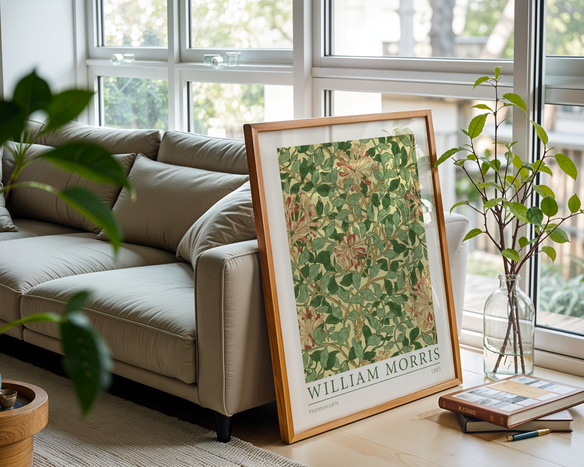 William Morris - Honeysuckle (1885)