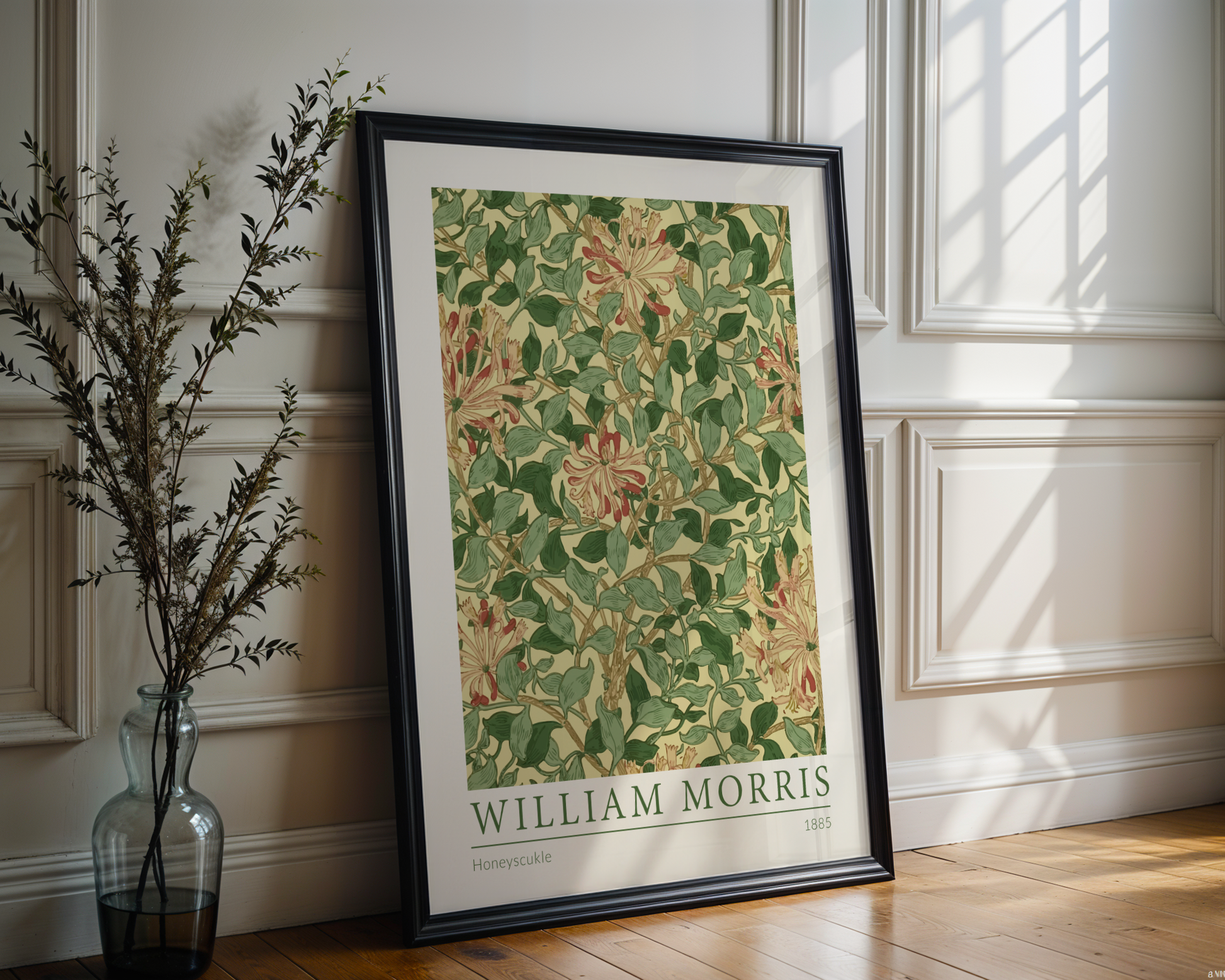 William Morris - Honeysuckle (1885)