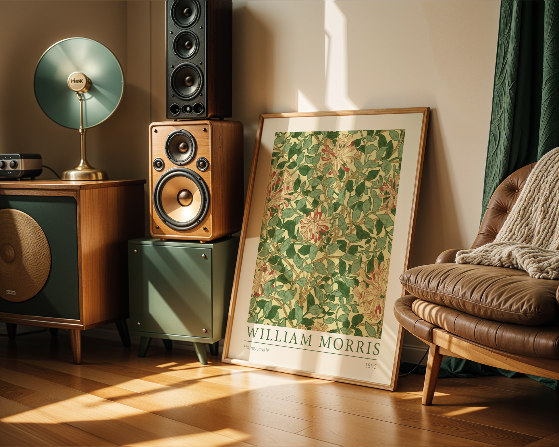 William Morris - Honeysuckle (1885)