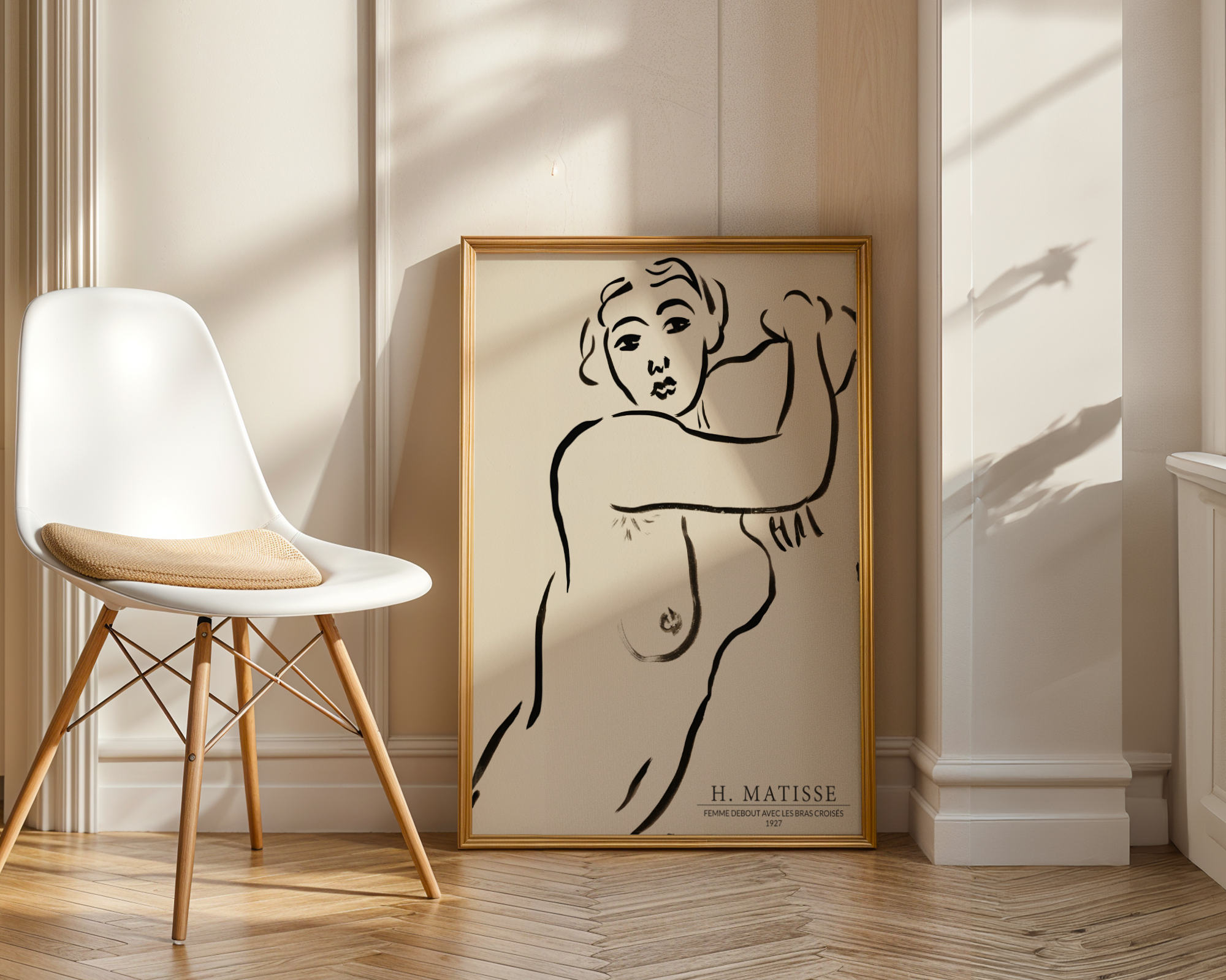 Henri Matisse - Femme debout avec les bras croisés (1927)