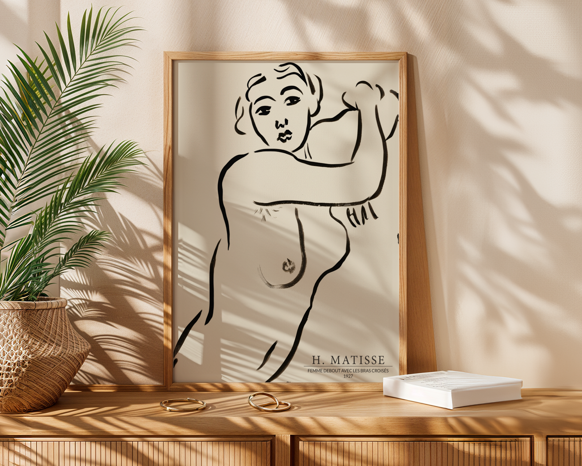Henri Matisse - Femme debout avec les bras croisés (1927)