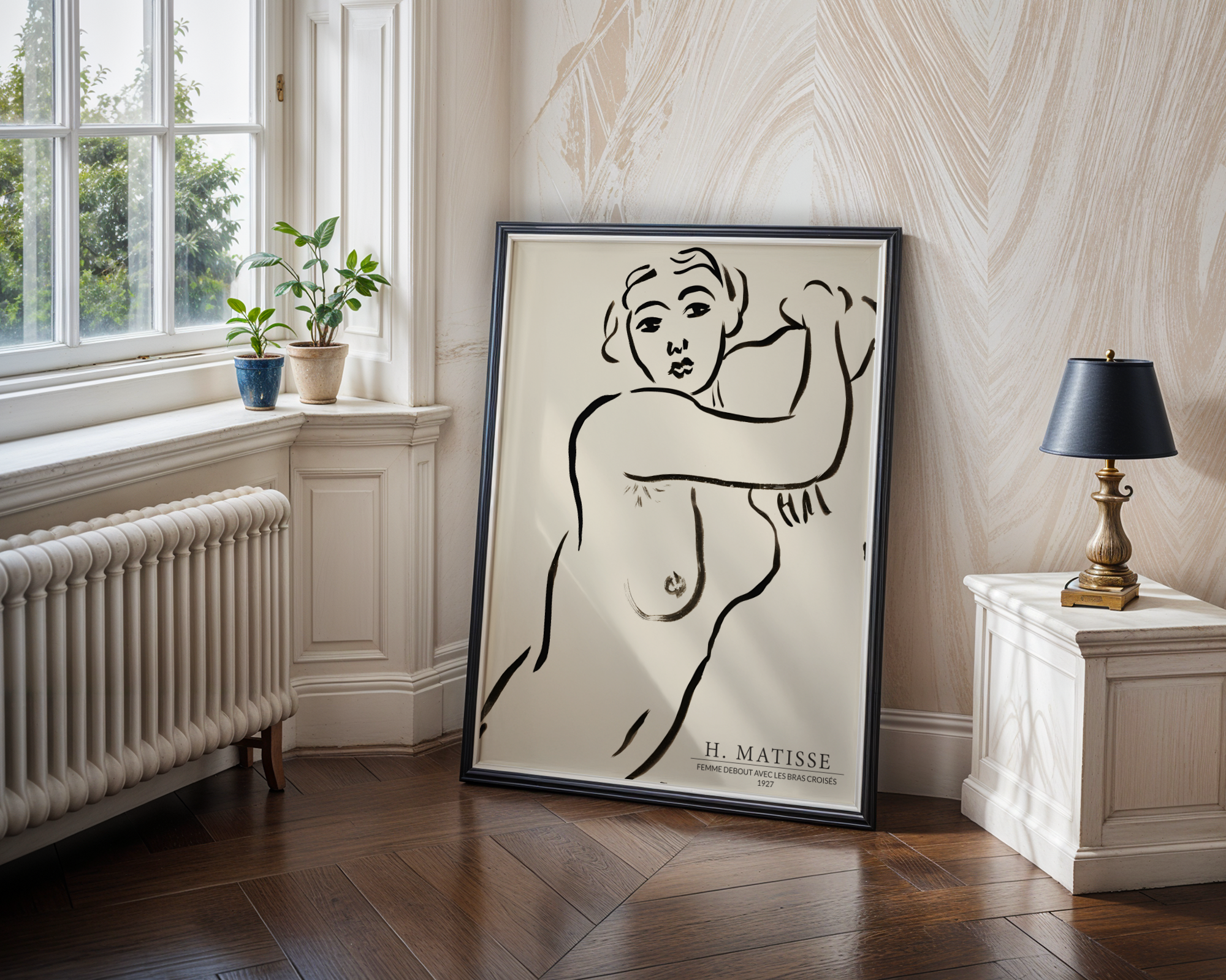 Henri Matisse - Femme debout avec les bras croisés (1927)