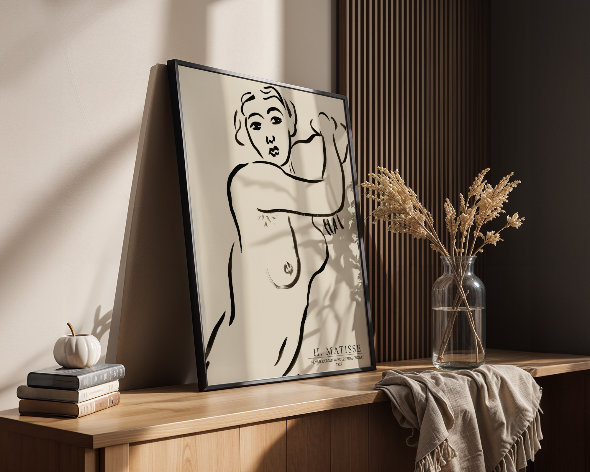 Henri Matisse - Femme debout avec les bras croisés (1927)