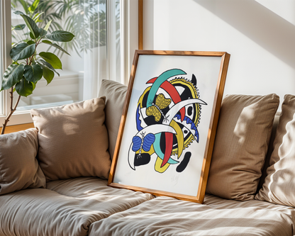 Fernand Léger - Les Papillons (Sommerfugler)