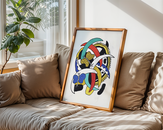 Fernand Léger - Les Papillons (Sommerfugler)