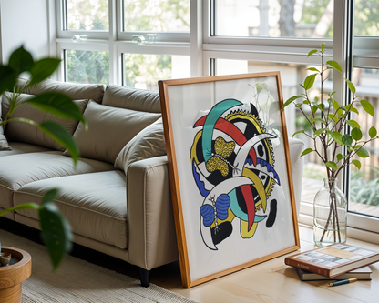 Fernand Léger - Les Papillons (Sommerfugler)