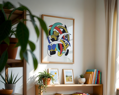 Fernand Léger - Les Papillons (Sommerfugler)