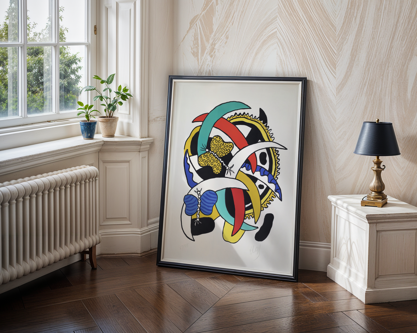 Fernand Léger - Les Papillons (Sommerfugler)