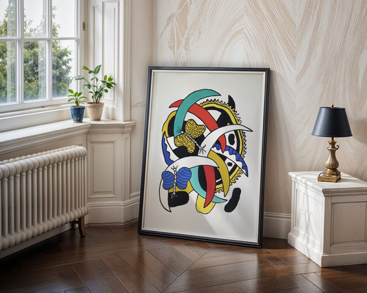 Fernand Léger - Les Papillons (Sommerfugler)