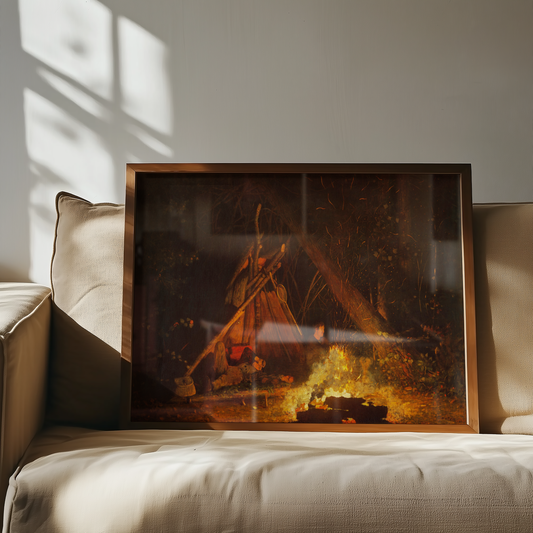 Winslow Homer - Camp Fire