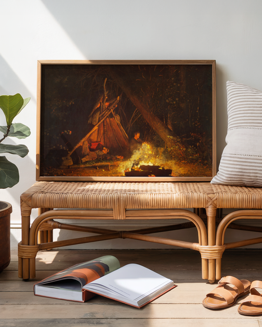 Winslow Homer - Camp Fire