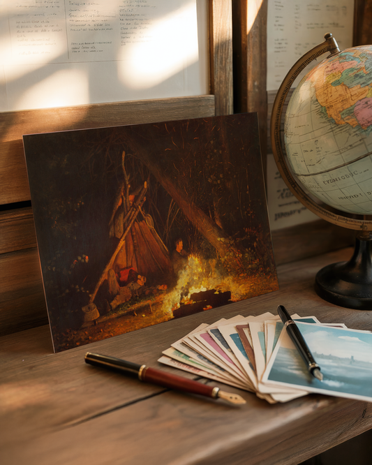 Winslow Homer - Camp Fire