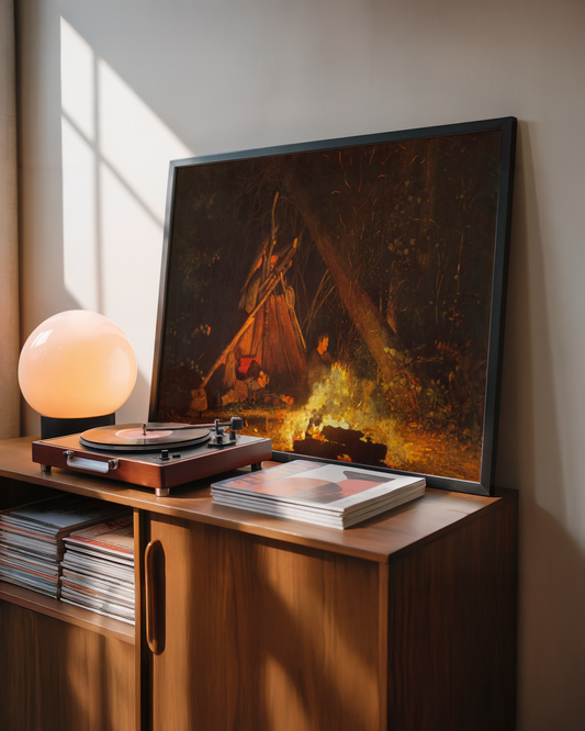 Winslow Homer - Camp Fire