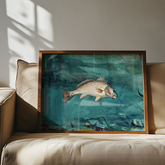 Winslow Homer - Channel Bass (1904)