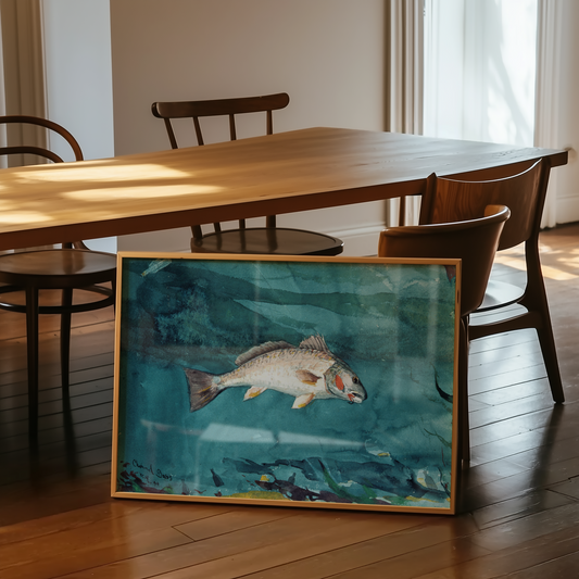 Winslow Homer - Channel Bass (1904)