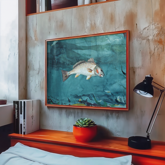 Winslow Homer - Channel Bass (1904)