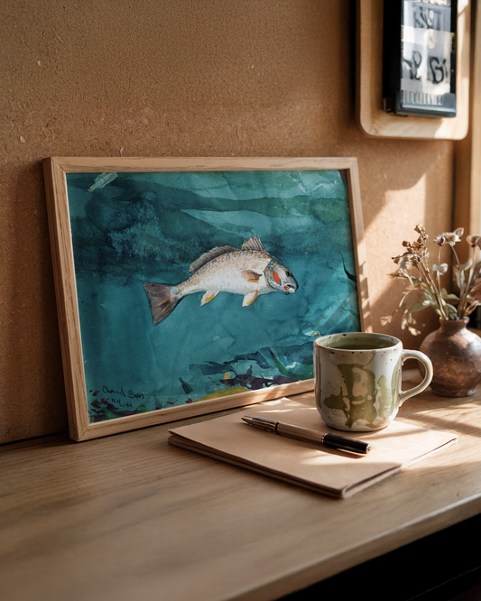 Winslow Homer - Channel Bass (1904)