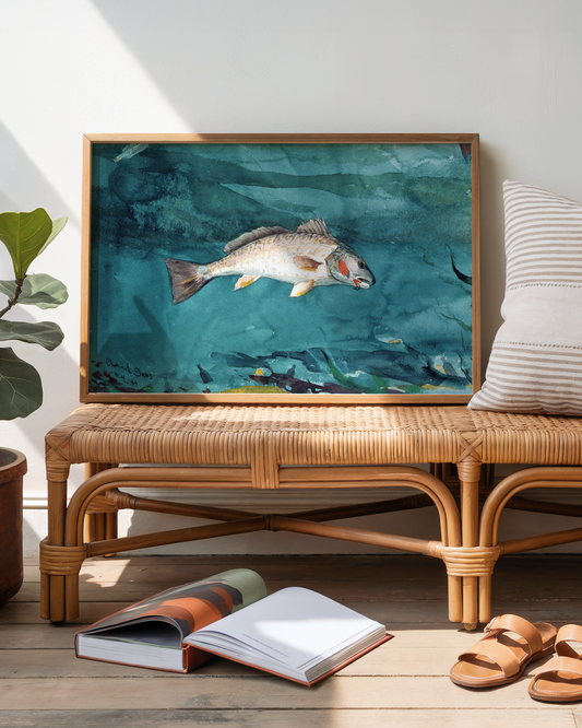 Winslow Homer - Channel Bass (1904)