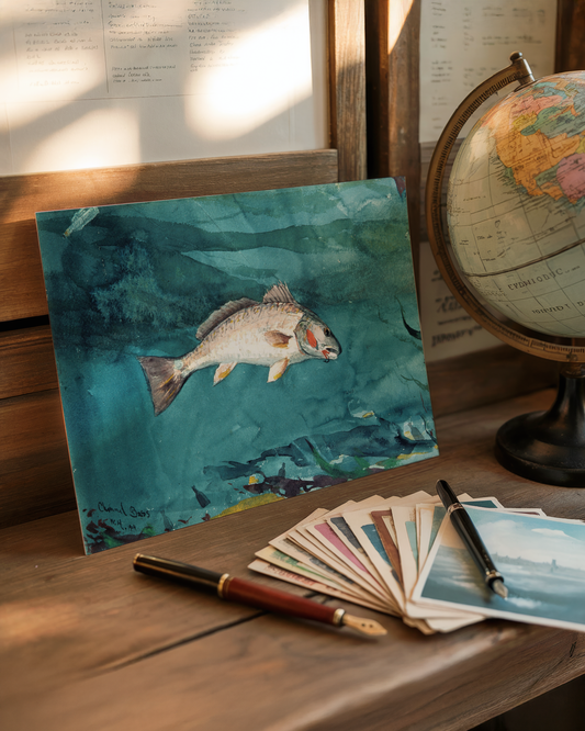 Winslow Homer - Channel Bass (1904)