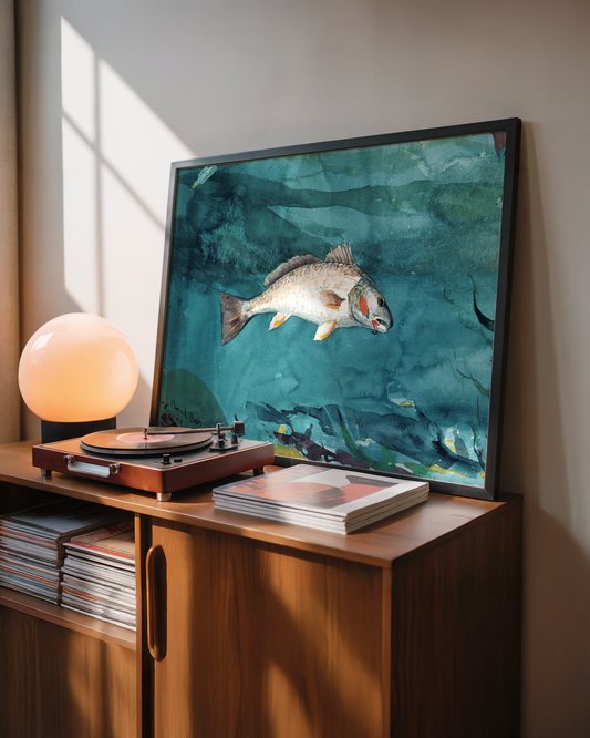 Winslow Homer - Channel Bass (1904)