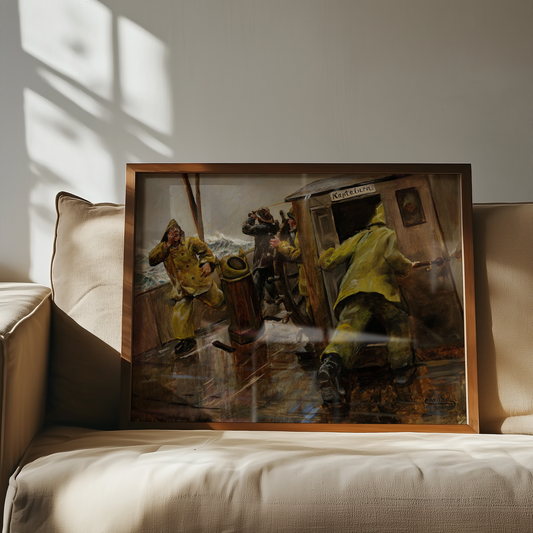 Christian Krohg - Grunnbrott (1905)