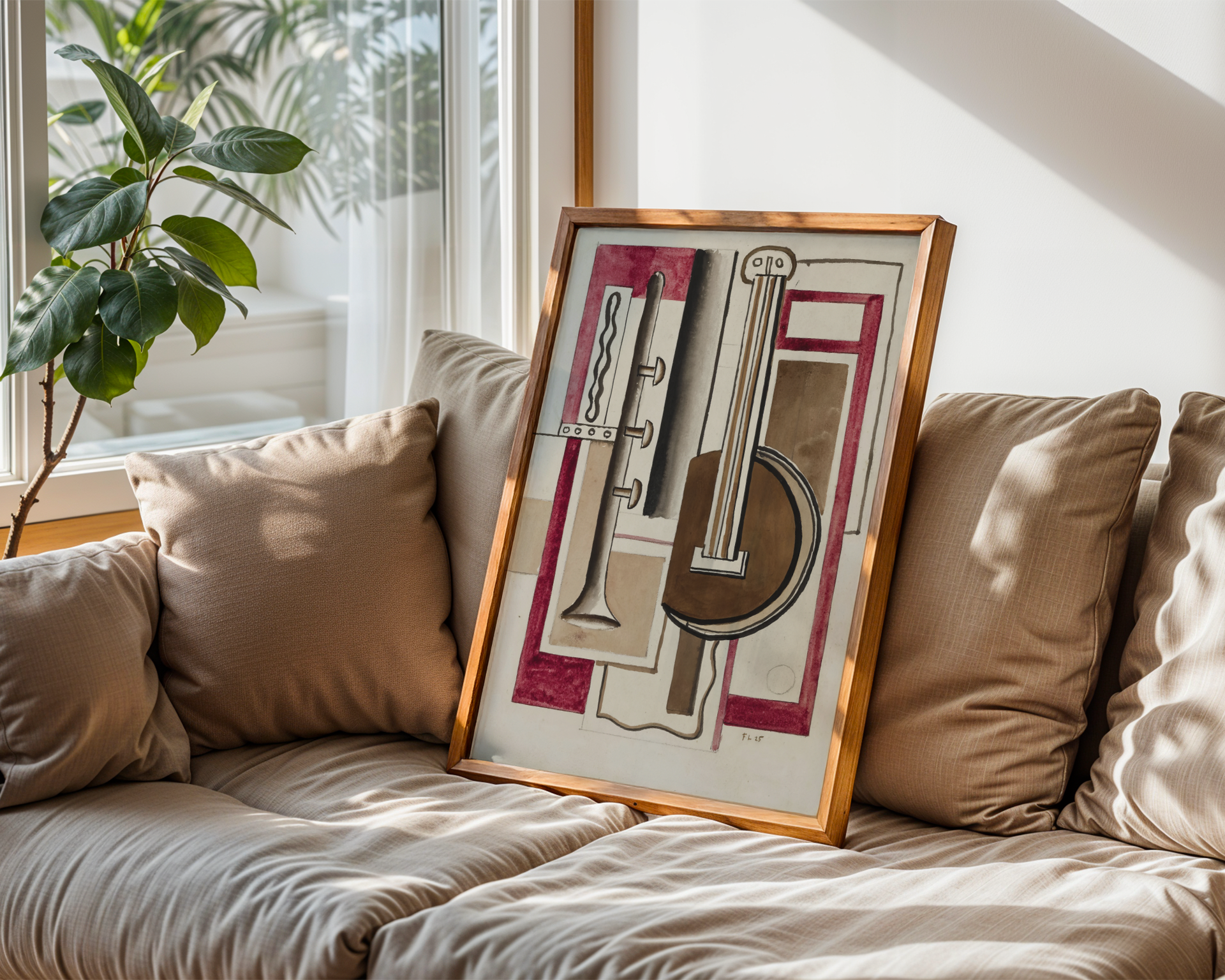 Fernand Léger - Composition à la mandoline et à la trompette
