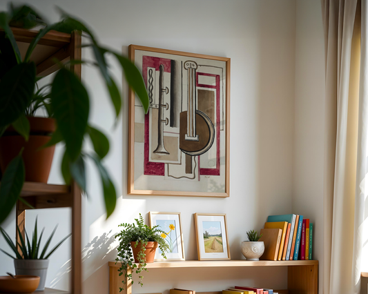 Fernand Léger - Composition à la mandoline et à la trompette