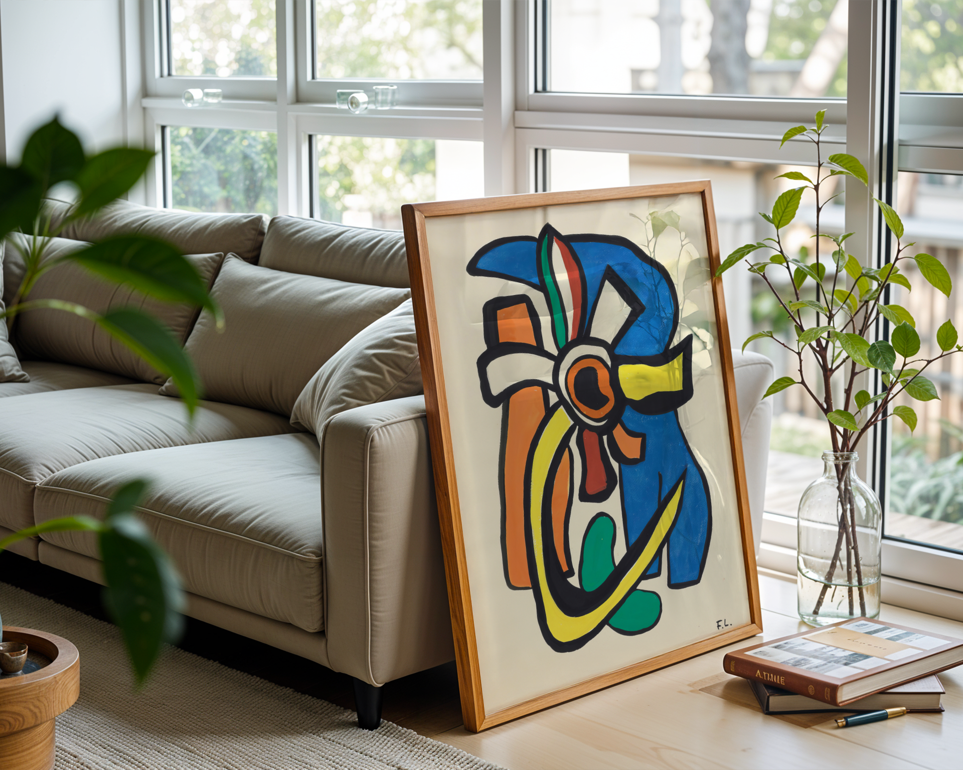 Fernand Léger - Composition murale