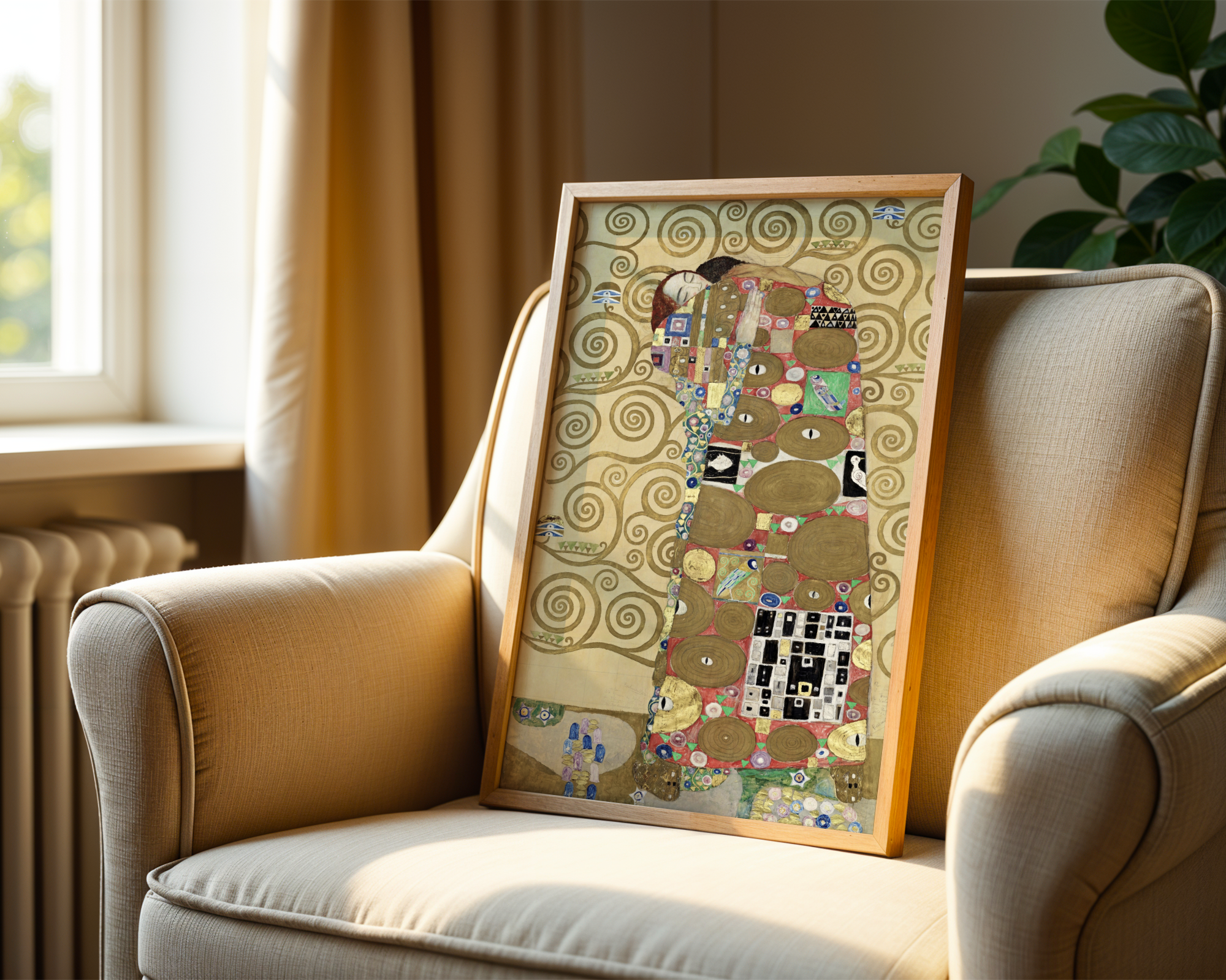 Gustav Klimt - Fulfillment (Oppfyllelse)