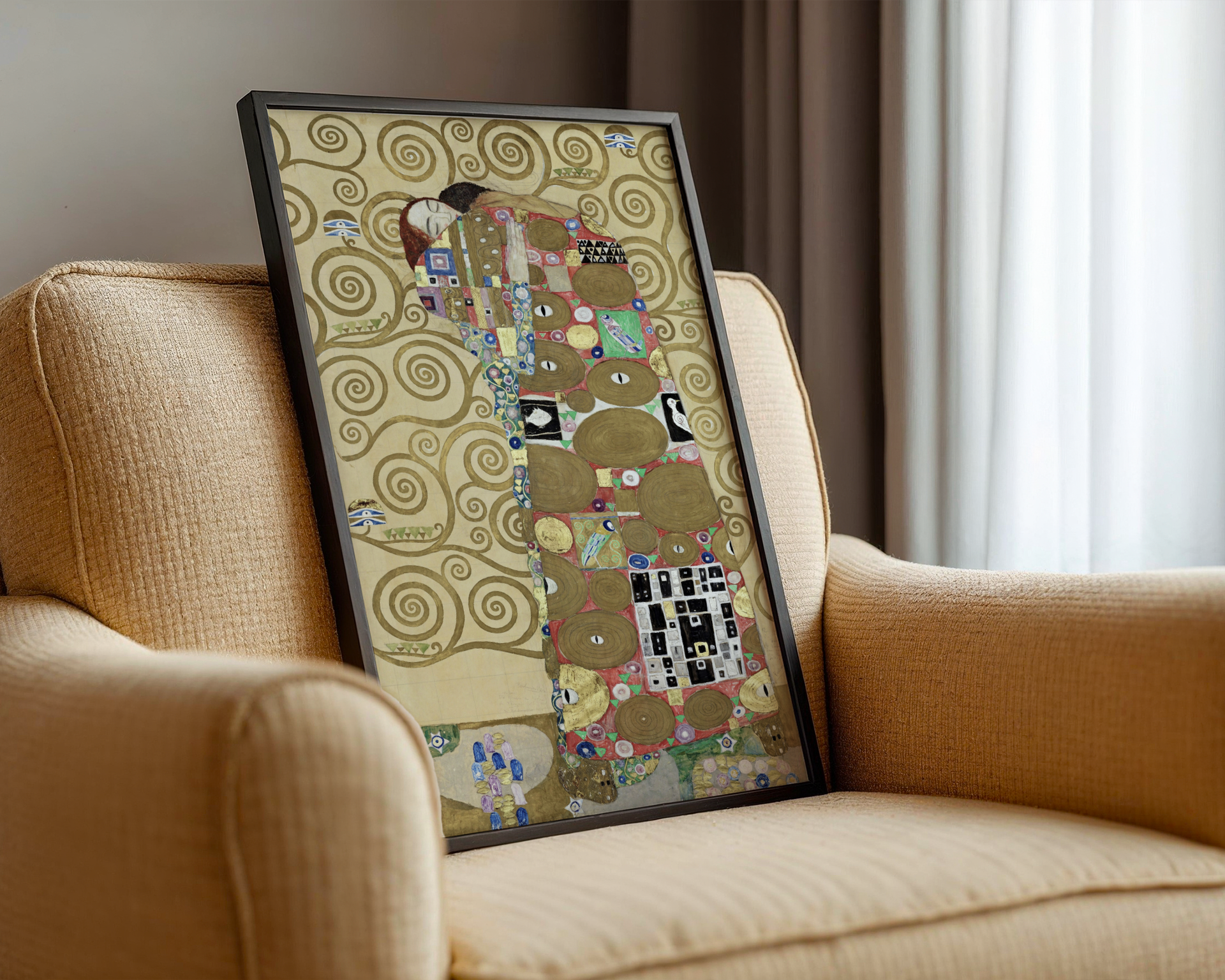 Gustav Klimt - Fulfillment (Oppfyllelse)