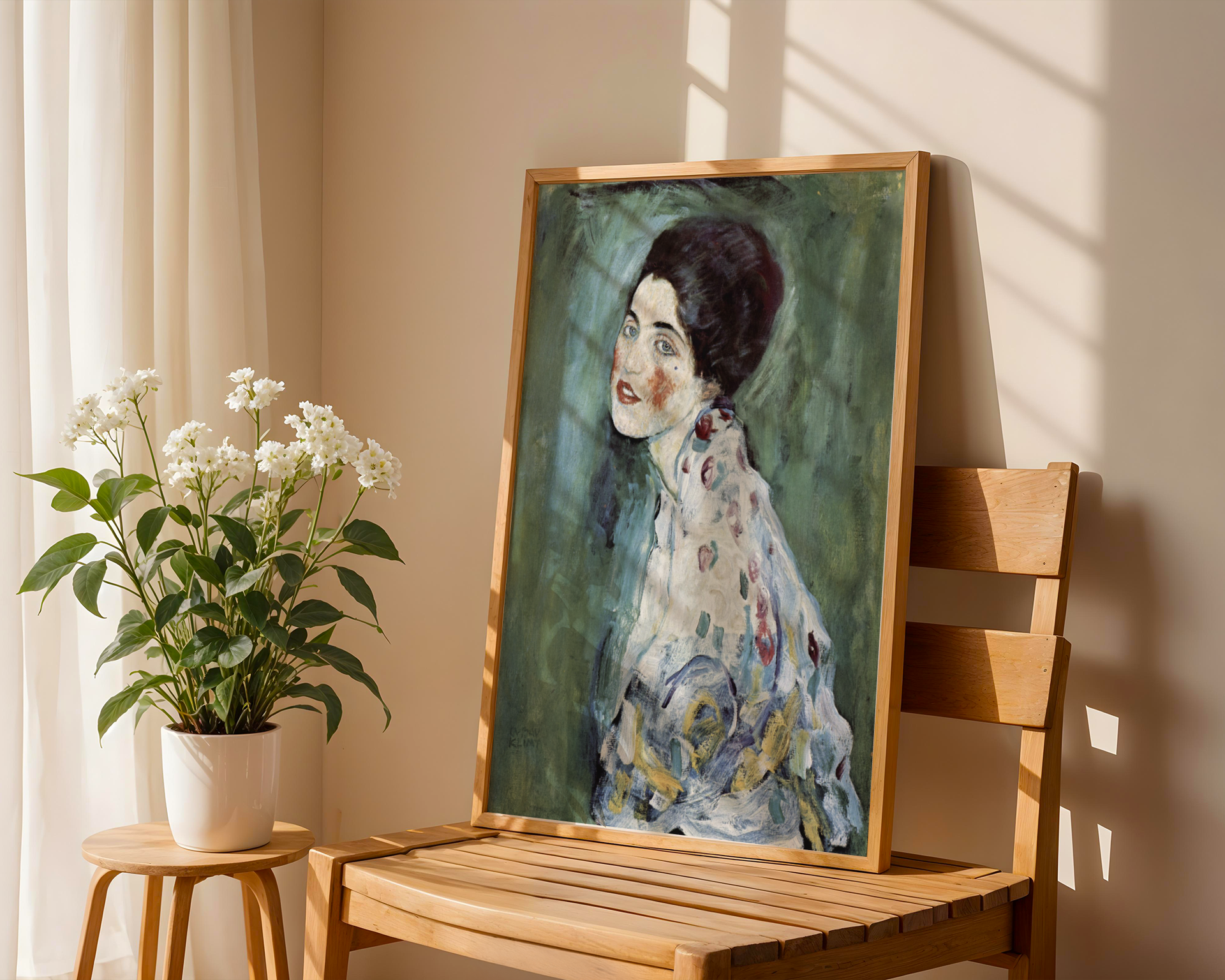 Gustav Klimt - Portrett av en dame