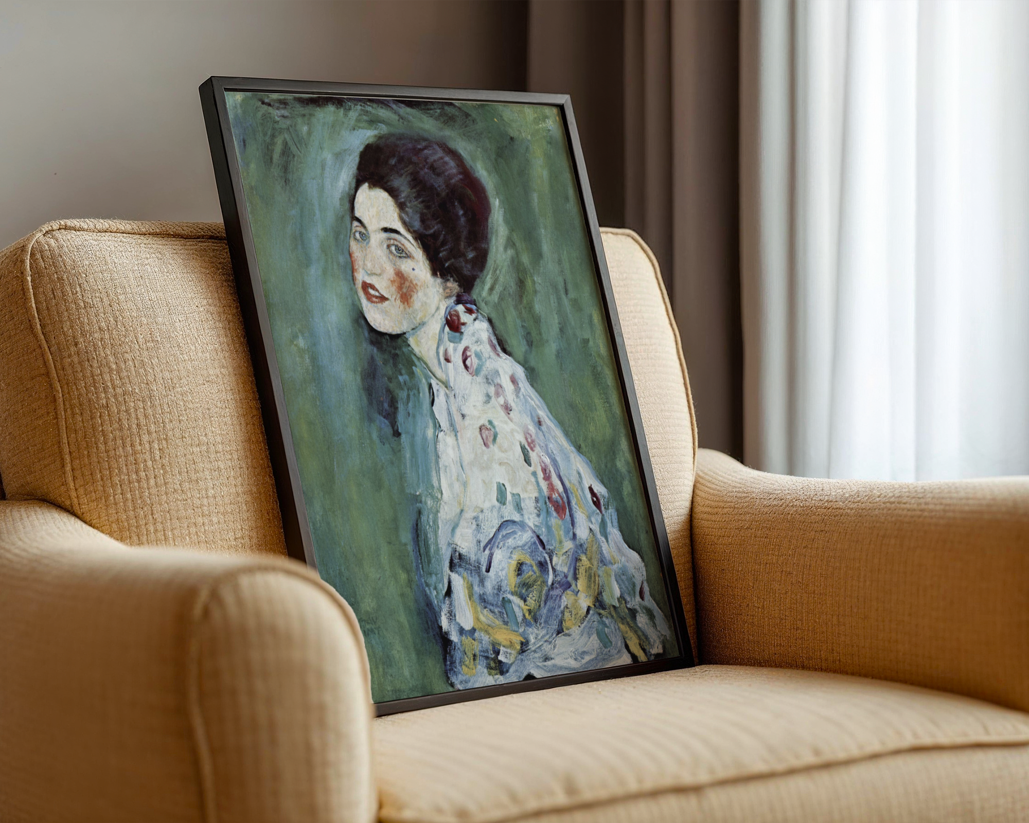 Gustav Klimt - Portrett av en dame