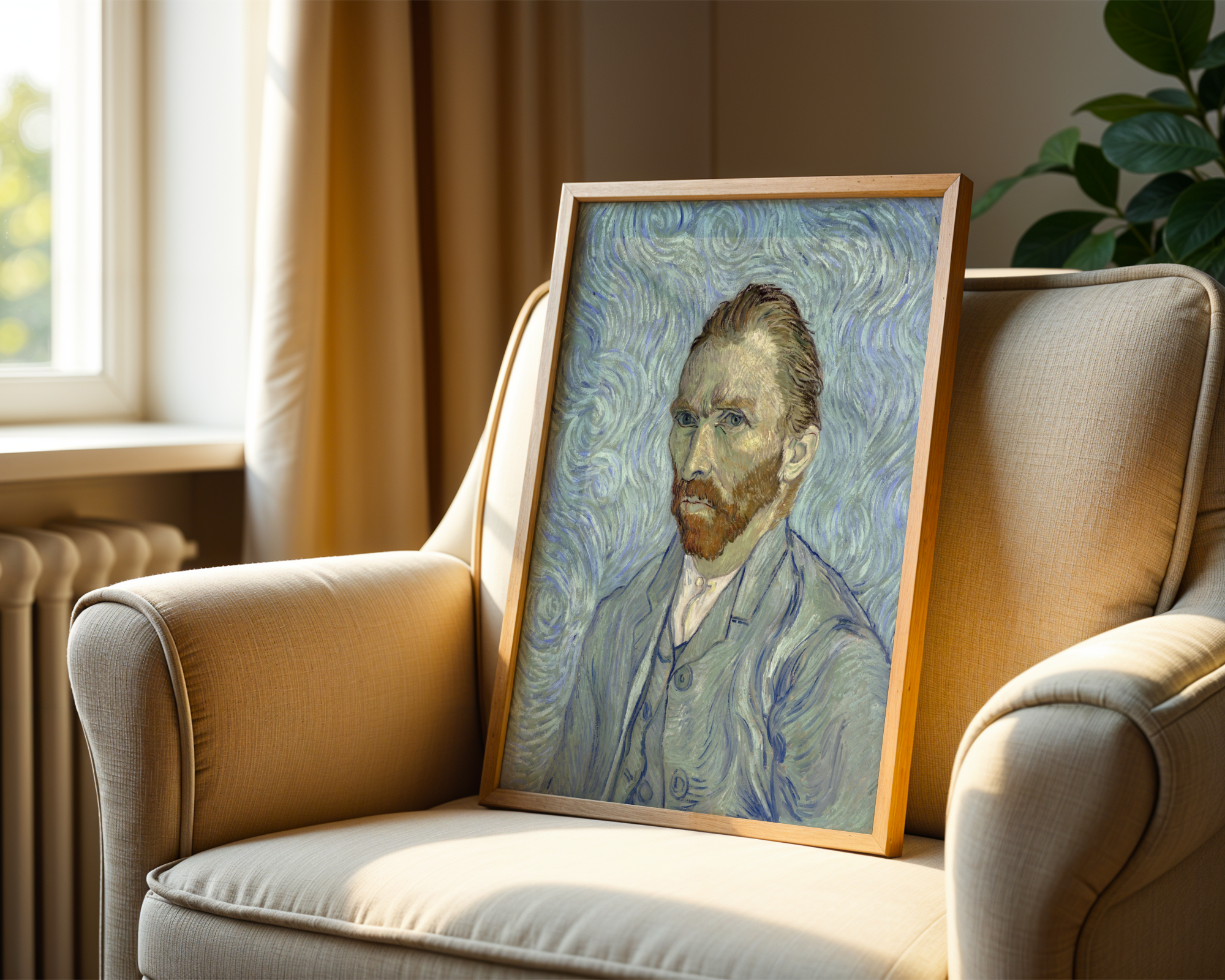 Vincent van Gogh - Selvportrett (1889)
