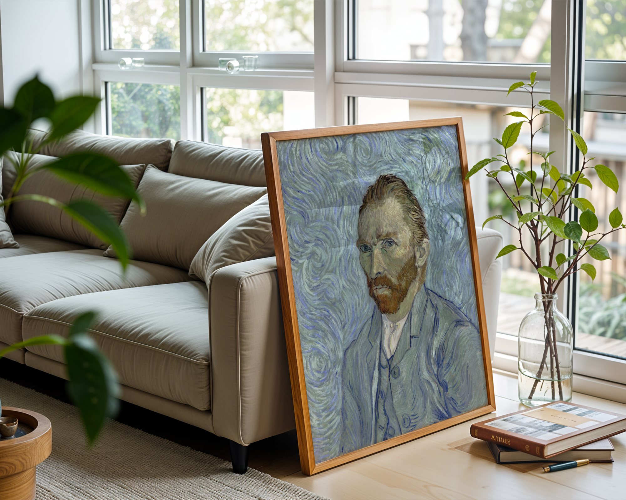 Vincent van Gogh - Selvportrett (1889)