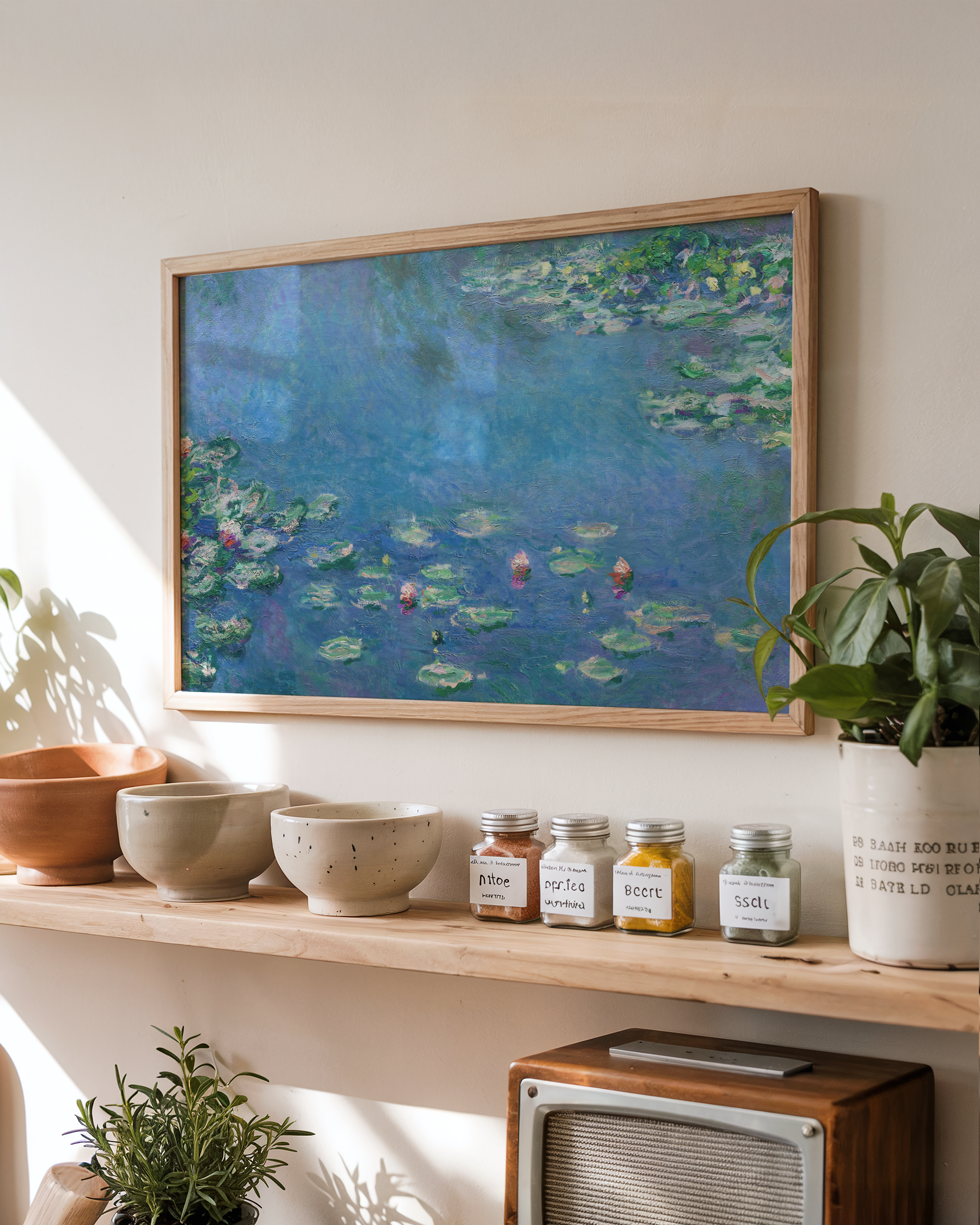 Claude Monet - Water Lilies (Nøkkeroser)