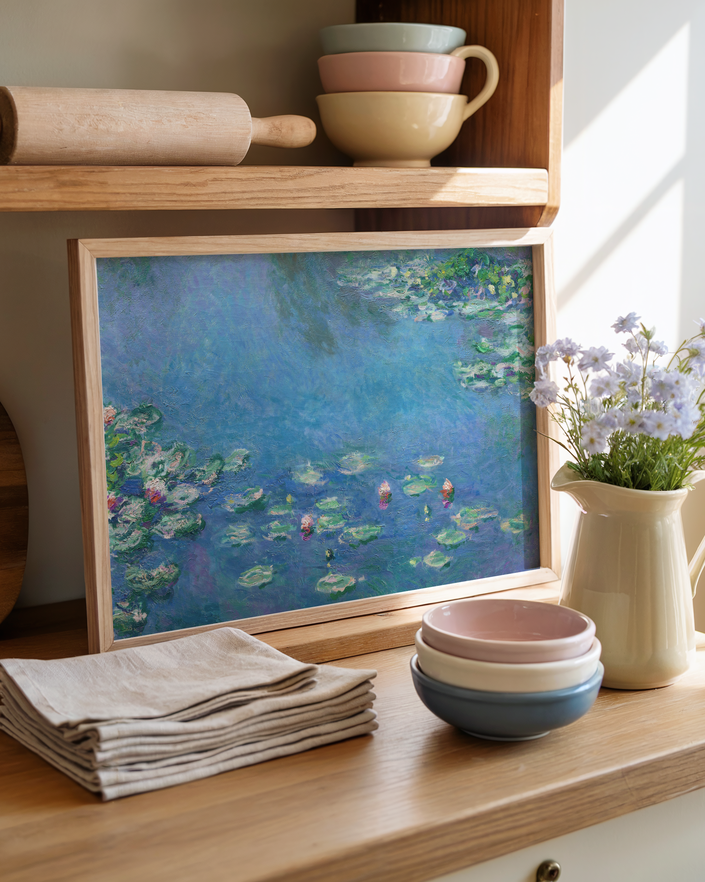 Claude Monet - Water Lilies (Nøkkeroser)