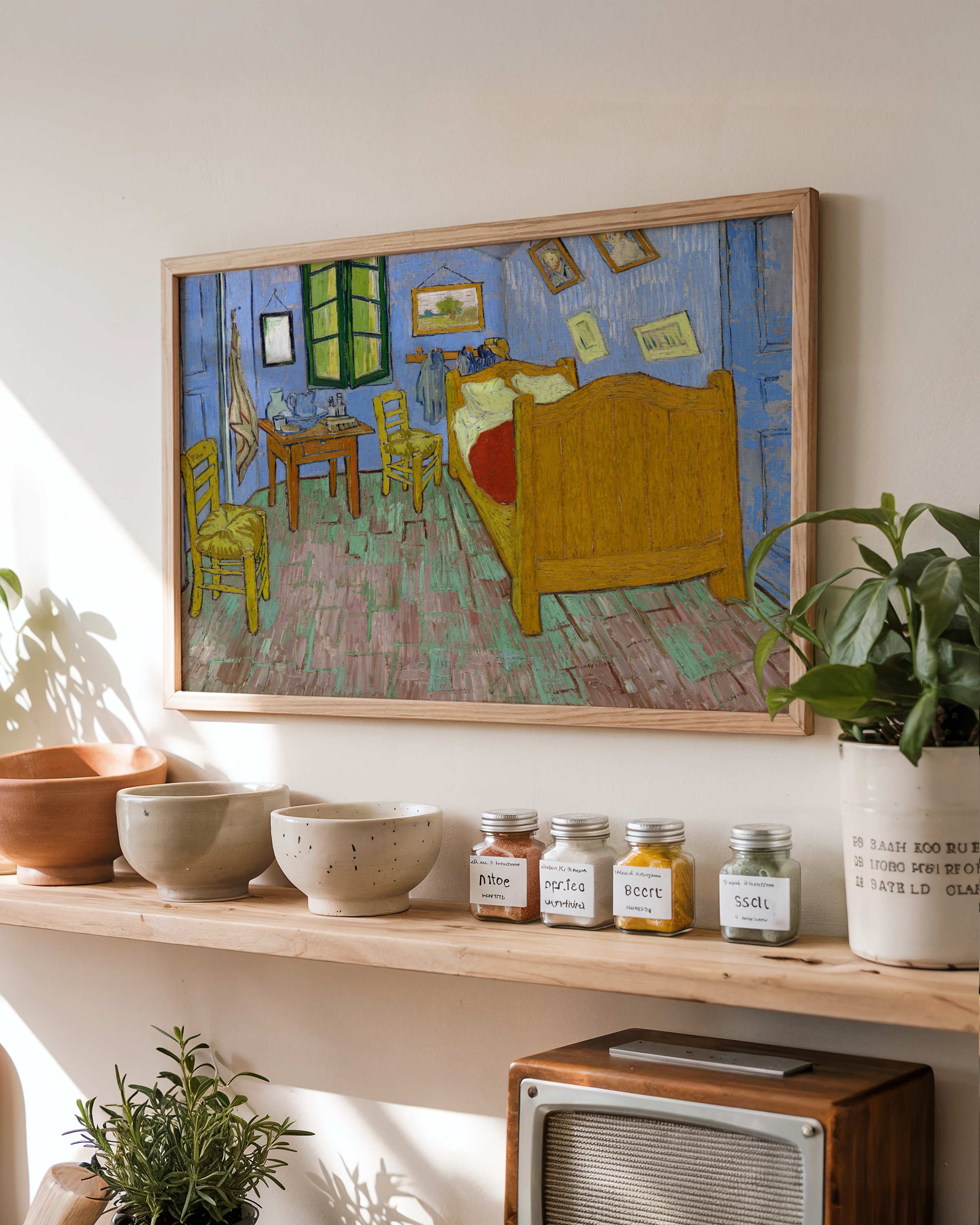 Vincent van Gogh - Soverommet i Arles