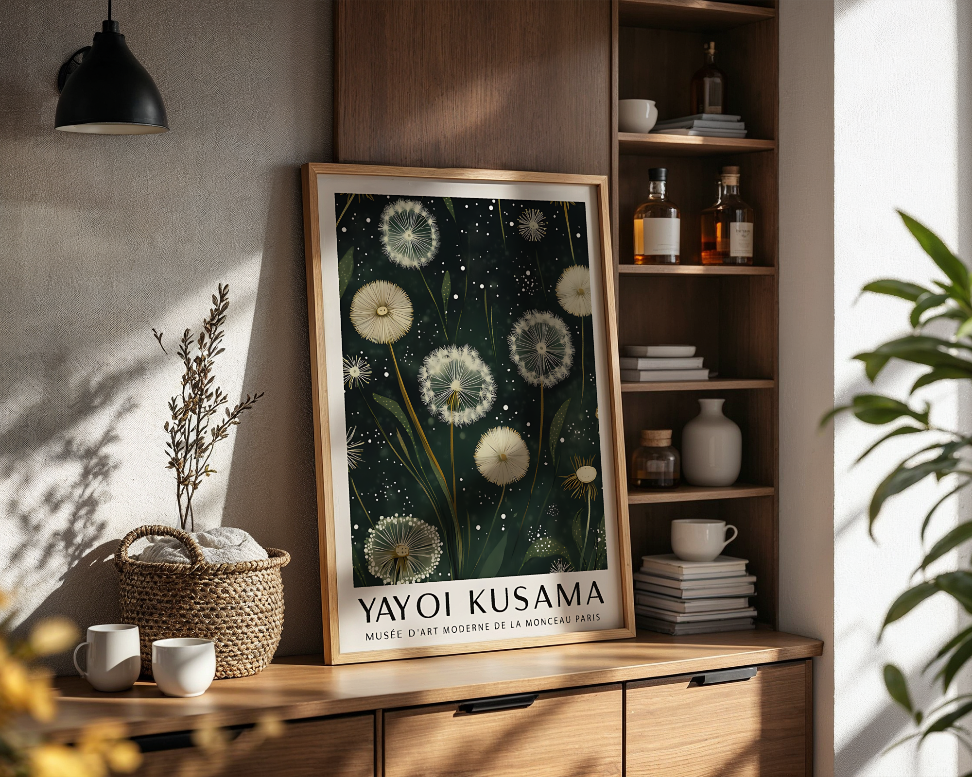 Yayoi Kusama - Dandelions (1985)