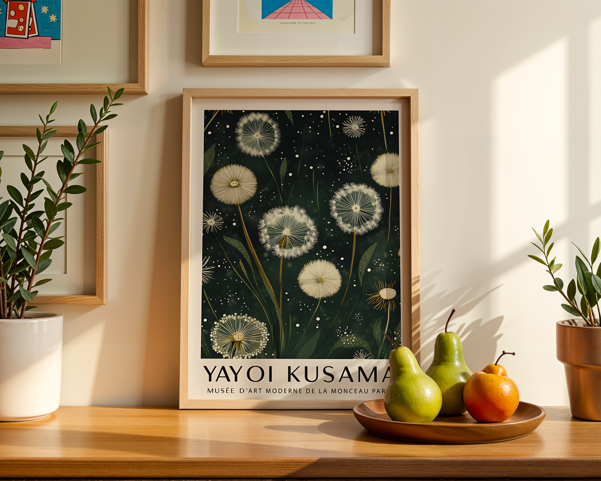 Yayoi Kusama - Dandelions (1985)