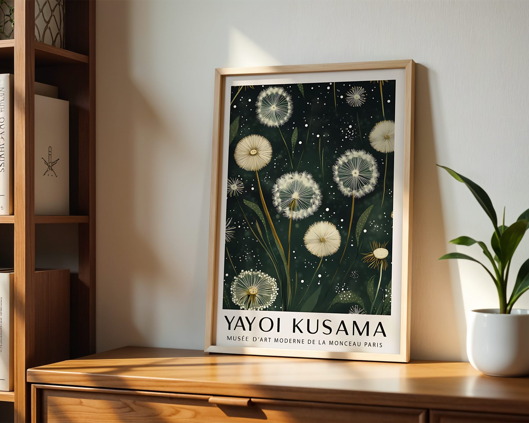 Yayoi Kusama - Dandelions (1985)